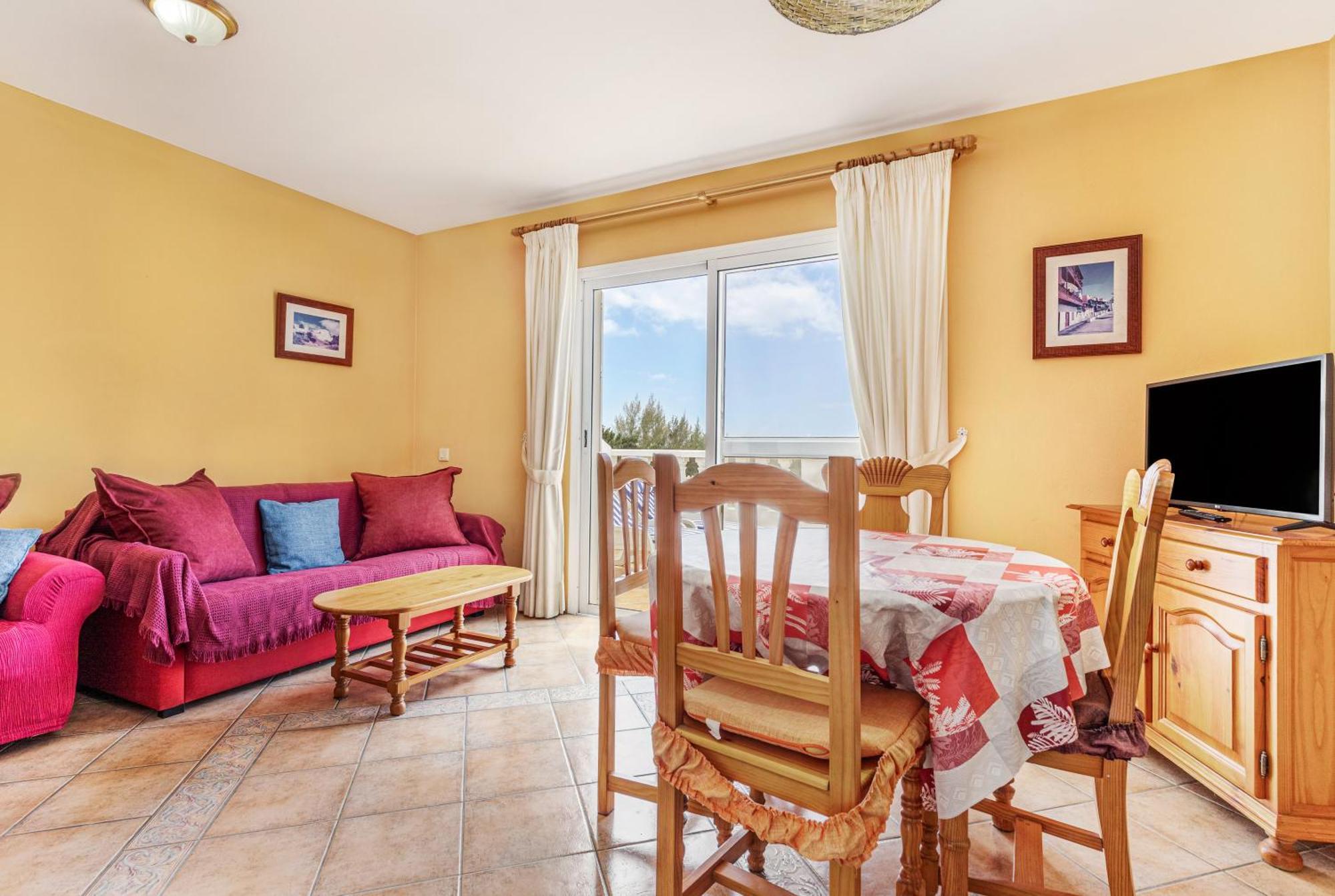 Seaviews From The Big Balcony, Parking And Wifi * Costa Calma
